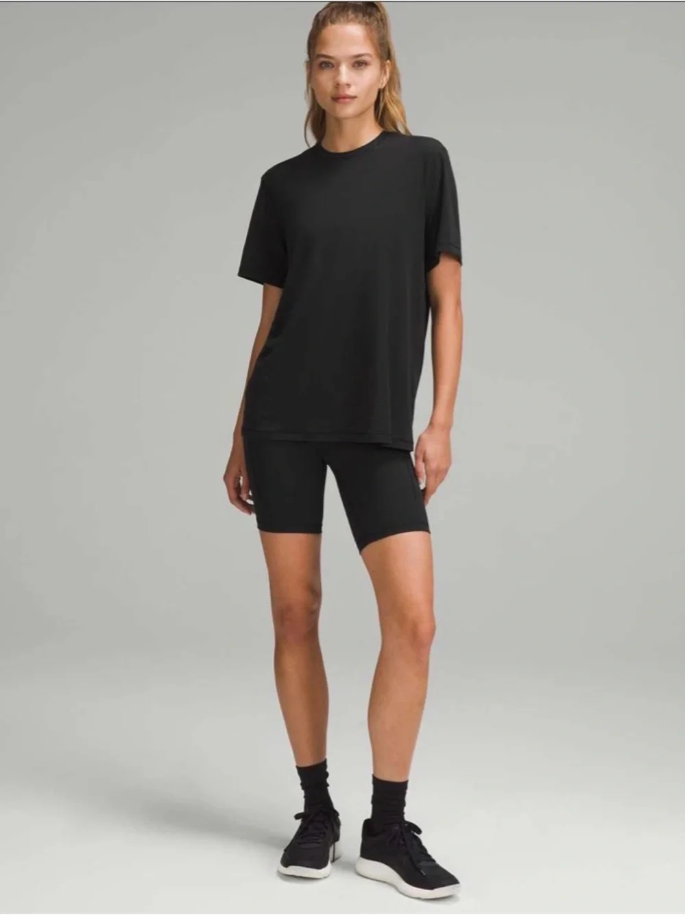 Lululemon Jersey Training Short-Sleeve Shirt Black